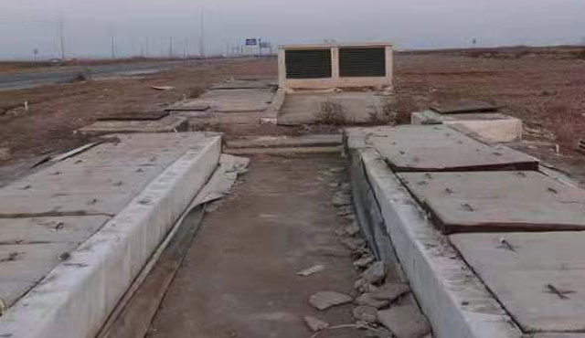 連云港徐圩新區地下管廊堵漏